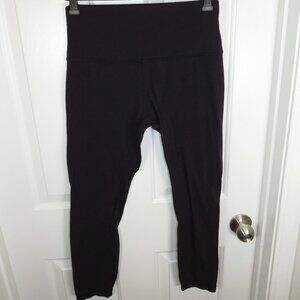 Lululemon Align High Rise HR Pant 25” Size 8 Leggings Solid Black